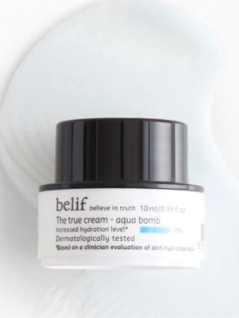 belif Aqua Bomb Eye Gel (1) & the True Cream Aqua Bomb Hydrating Face Cream (2) - Picture 6 of 7